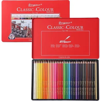 Pastelka PASTELKY UMĚLECKÁ SADA 36 BAREV V KOVOVÉM POUZDŘE SILNÉ