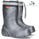 Dětské holínky DEMAR MAMMUT S 0300 C stříbrné, zateplené 34-35