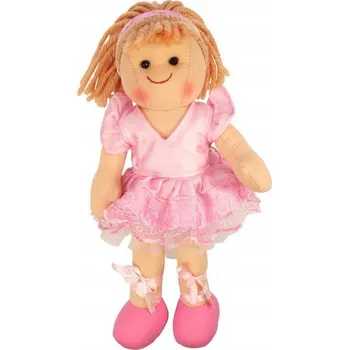 Panenka Bigjigs Toys hadrová Panenka 28 cm