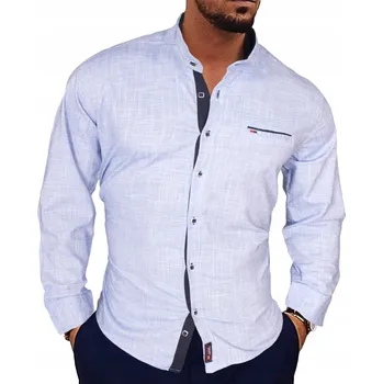 Pánská košile Rawlucci pánská košile ležérní s dlouhým rukávem regular střih bavlna velikost 3XL