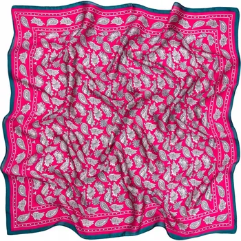 Šátek Saténový šátek S - fuchsiová