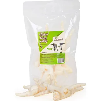 Krmivo pro psa NATURECA v.o.f. NATURECA pochoutka Kuřecí pařáty sušené kalciové 100g