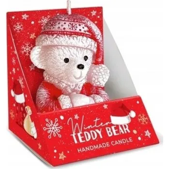 Svíčka Dekorativní parafínová svíčka Vánoce Bartek Candles 1 ks