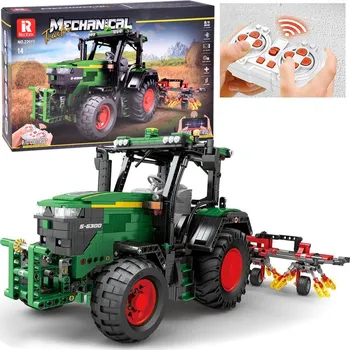 ostatní stavebnice Reobrix Stavebnice dálkově ovládaný traktor s branami 1664 dílků