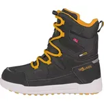 Boty TROLLKIDS Finnmark Winter Boots - anthracite/golden yellow 36