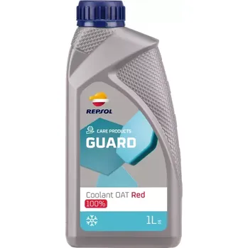 Nemrznoucí směs do chladiče Repsol GUARD COOLANT OAT RED 100 % G12 - 1 l