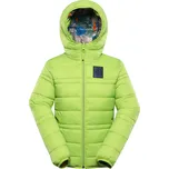 Dětská zimní bunda Alpine Pro DOUWO - zelená / 164/170