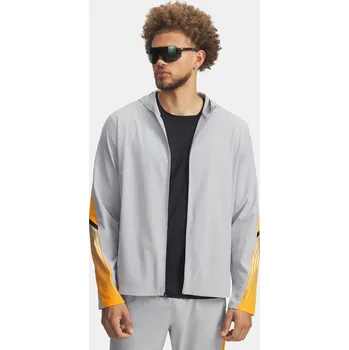 Pánská casual bunda Pánská bunda Under Armour UA Velociti Storm Hooded J 6005900-011 Šedá MD