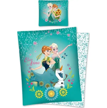 Povlečení DETEXPOL POVLEČENÍ LEDOVÉ KRÁLOVSTVÍ 140x200,70x90 cm