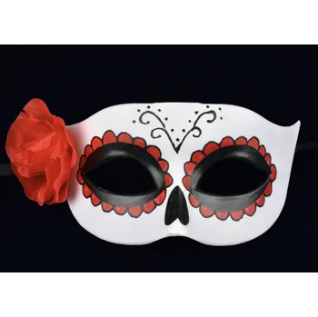 Karnevalová maska Wiky Párty maska – benátská škraboška s růží
