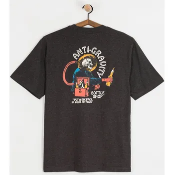 Pánské tričko Volcom Anti Gravity Hth (heather black) M, černá