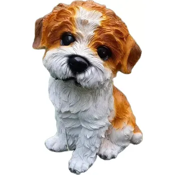 Zahradní dekorace Pes Shih-tzu 30 x 21 dekorace figurky a sochy polystone