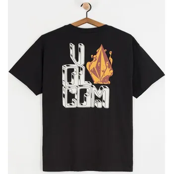 Oblečení a móda Volcom Fa Callum Rooney (antique black) M, černá