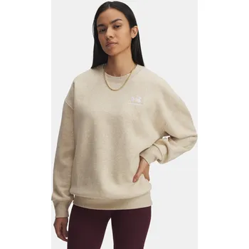 Dámská mikina Dámská mikina Under Armour UA Icon Fleece OS Crew-BR 1379475-305 Hnědá XXL