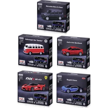 autíčko Maisto RC - 1:41 DIE-CAST METAL se světly, XTR, Bluetooth 5.0, USB, assort