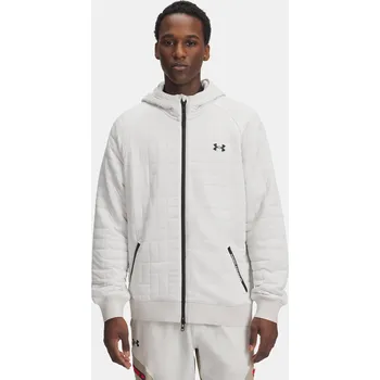 Pánská mikina Pánská mikina Under Armour UA Unstoppable Flc Txtr F 6003869-110 Bílá MD