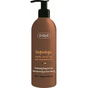 Samoopalovací přípravek Ziaja Cupuacu Tanning Body Lotion - Samoopalovací tělové mléko 300 ml