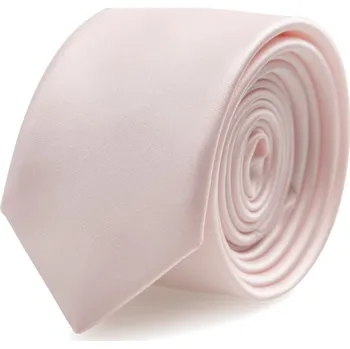 Kravata Slim kravata Carlo Cardini - růžová