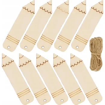 Doplněk ke knize DEKOR PRÁZDNÉ ZÁLOŽKY DŘEVĚNÁ ZÁLOŽKA