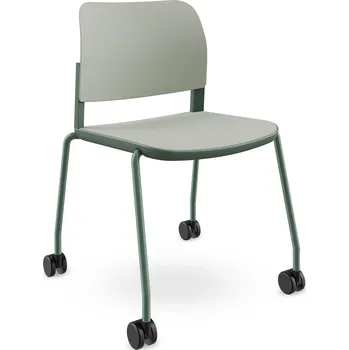 Jednací židle LD Seating Konferenční židle DUO,DU-01-N12,RU60, zelená kostra