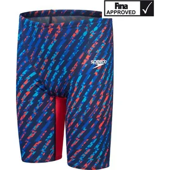 Pánské plavky Chlapecké závodní plavky Speedo Fastskin Junior Endurance+ Max High Waisted Jammer, Velikosti 30 (152)