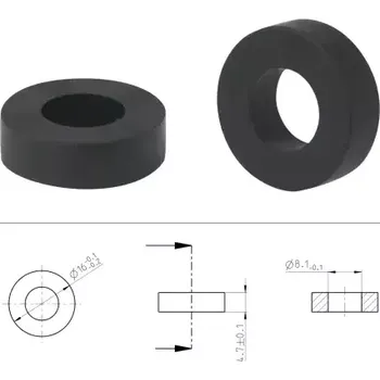 Příslušenství pro cyklistiku těsnící guma k SKS hlavě k pumpě E.V.A