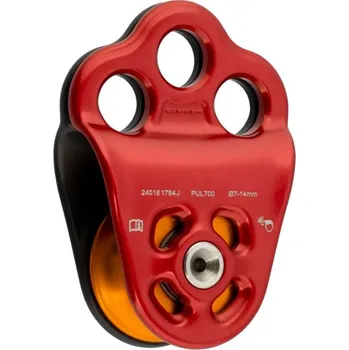 kladka DMM PUL700RD Triple Attachment Pulley 2 Red