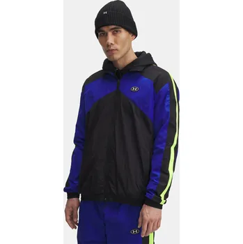 Pánská casual bunda Pánská bunda Under Armour UA Icon Wvn Track Jkt-BLK 6003978-001 Černá SM