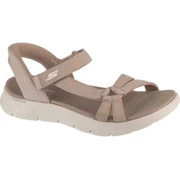 Dámská běžecká obuv Skechers Slip-Ins: Go Walk Flex Sandal - Illuminate 141481-TPE Beige 36 36