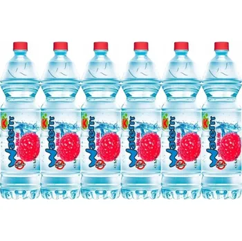 Limonáda Kubuś Waterrr Nápoj s příchutí maliny 1,5 l