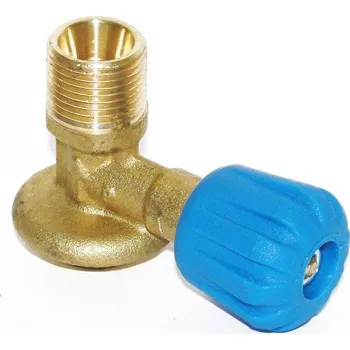 Ventil ADAPTÉR REDUKCE VENTIL PRO PLNĚNÍ KARTUŠÍ Z TURISTICKÉ LÁHVE.