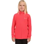 Kilpi GLAMER-J Dětská fleecová mikina ZJ0203KI Růžová 146