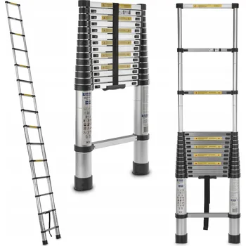 Žebřík Geko hliníkový Žebřík 1 x 15 až 150 kg