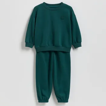 Chlapecká mikina Reserved - Bavlněná sada - petrolejová - 070FO-67X - 070FO-67X-86