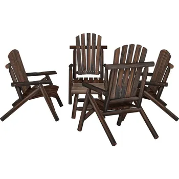 Zahradní sestava zahrada-XL 5dílná sada zahradního nábytku masivní smrkové dřevo 3185518