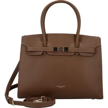 Kabelka David Jones Dámská kabelka CM7391-1 Cocoa Brown + 2 měsíce na vrácení zboží
