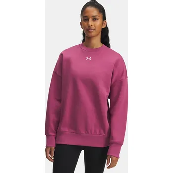 Dámská mikina Dámská mikina Under Armour UA Rival Fleece OS Crew-R 1386463-659 Červená SM