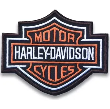 Nášivka Moto nášivka Motor Cycles H-D, 8,5x7 cm