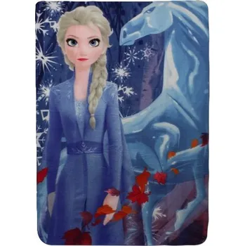 Dětská deka FLEECOVÁ DEKA FROZEN LEDOVÉ KRÁLOVSTVÍ ELSA