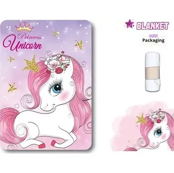 Dětská deka DĚTSKÁ POLAR DEKA UNICORN 100x140cm