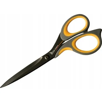 Kancelářské nůžky Kancelářské nůžky nerezové TETIS 17,5 cm žluté