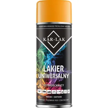 Barva ve spreji Univerzální lak Kar-Lak, žlutý melounový, 400 ml