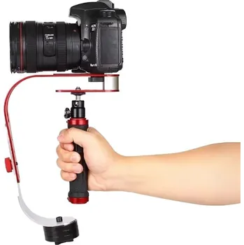 Příslušenství pro videokameru Jednoruční Hliníkový Gimbal Profesionální Ruční Stabilizátor DSLR pro Videokamery, Akční kamery a Smartphone MadMan