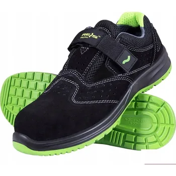 Pracovní obuv Pracovní sandály s špičkou, kožené, semišové, bezpečné STORK kategorie S1 vel. 43