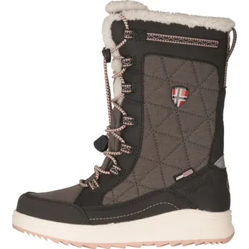 Pánská zimní obuv Boty TROLLKIDS Arendal Winter Boots PRO - anthracite/light rose 36