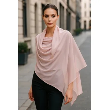 Šátek Dámský šátek 90 x 175 cm Light 23-2 starorůžová