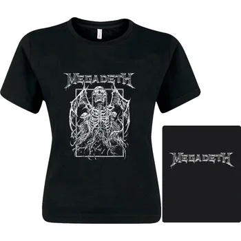 dámské triko Megadeth - Vic Rattlehead demonic version