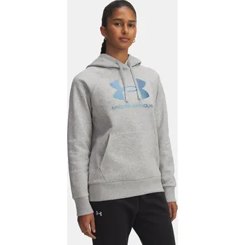 Dámská mikina Dámská mikina Under Armour UA Rival Flc Shimmer Hdy- 6003710-011 Šedá XL
