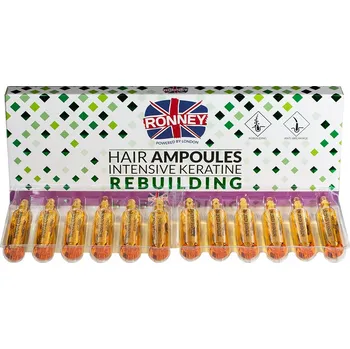 Vlasová regenerace Regenerační ampule na vlasy Ronney 120 ml