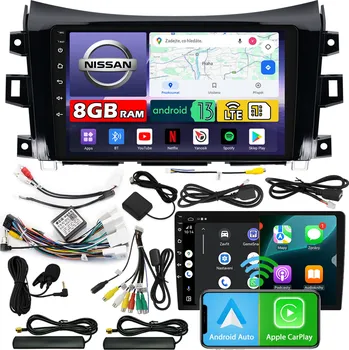 Autorádio Autorádio NCS ZQ9 Nissan Navara IV 2015-2024 ANDROID 8GB LTE CANBUS